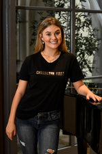 Character First In Black & Gold - Shop La's Showroom