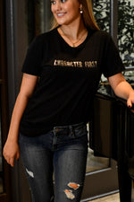 Character First In Black & Gold - Shop La's Showroom