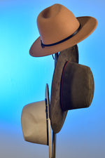 Felt Fedora with leather band