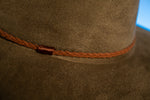 Felt Fedora with leather band