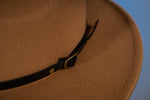 Felt Fedora with leather band