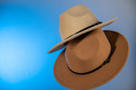 Felt Fedora with leather band