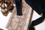Maya Snake skin mini skirt