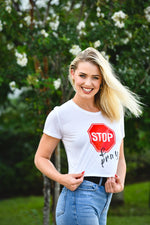 Stop & Pray Crop Top - Shop La's Showroom