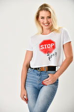 Stop & Pray Crop Top - Shop La's Showroom