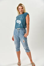 Teal Proverbs 16:33 - Shop La's Showroom