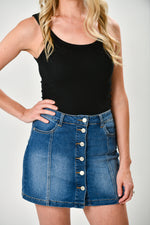 Denim Button Up - Shop La's Showroom