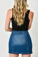 Denim Button Up - Shop La's Showroom
