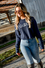 God is good Navy - Shop La's Showroom